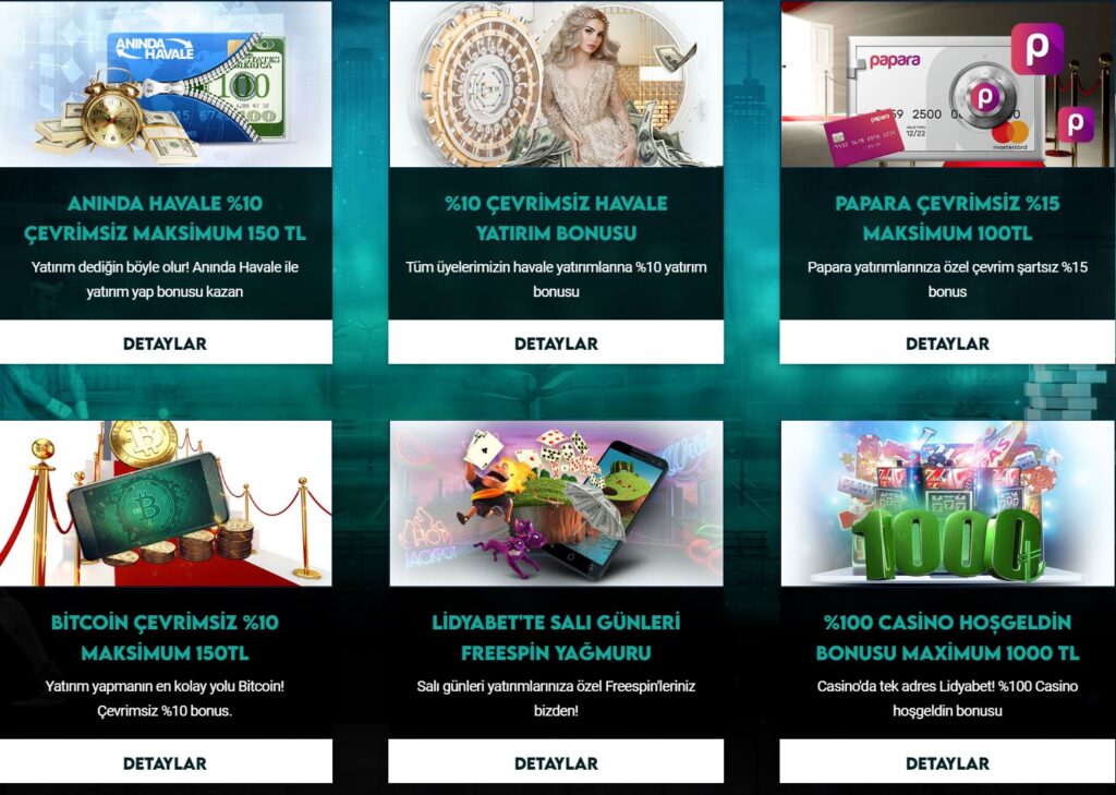 lidyabet ödeme yapıyor mu