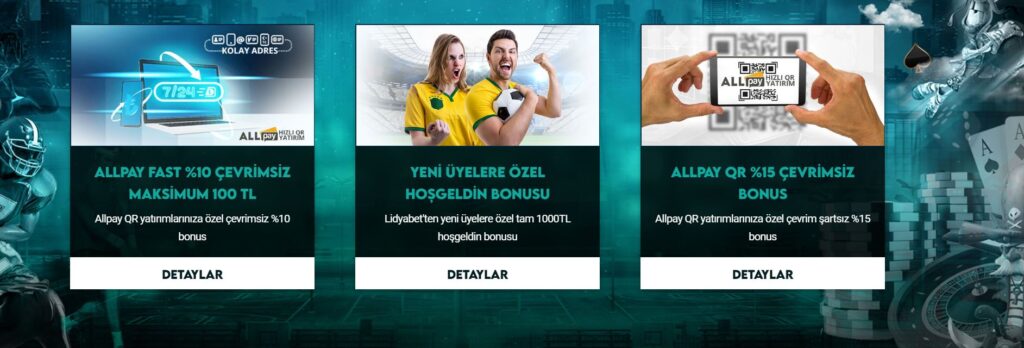 lidyabet yatırım seçenekleri